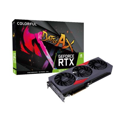 China Colorful Battle AX Geforce Desktop Gaming Graphics Card RTX 3070 TI 8G for sale