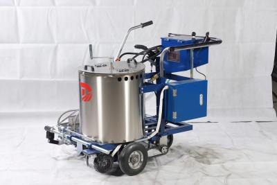 China Hand Push Thermoplastic Road Marking Machine With And Spray Gun Painting System for sale