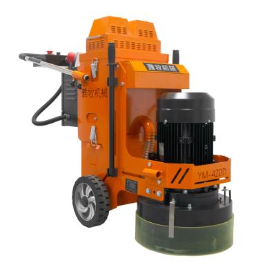 China 7.5KW Orange Concrete Surface Grinding Machine 3 Phase With High Operating Efficiency for sale