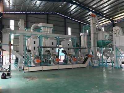 China 678mm 10t/H Wood Pellet Production Line 3mm Commercial Wood Pellet Mill for sale