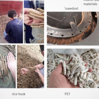 China Fabricante de la pelotilla de la hierba de la máquina de 3TPH Straw Cotton Stalk Pellet Making ningún rodamiento de rodillos en venta