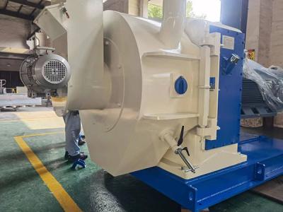 China 6mm 8mm Ring Die Pellet Press Machine Supplier PLC Control for sale