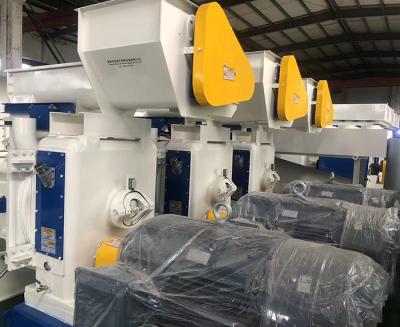 China Anti Blockage Feeder 110KW Tapioca Pellet Press Machine for sale