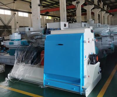China Zerkleinerungsmaschinen-Maschinen-Hammermühle 3t/H 110X65MM kleine hölzerne für hölzernes SFSP zu verkaufen