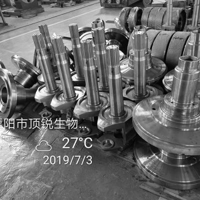 China HRC54 HRC60 Animal Feed Pellet Hollow Shaft Pellet Mill Spare Part 420 508 688 for sale
