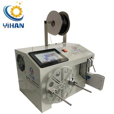 China Long Headphone Cable Full Automatic Winding Binding Machine with 50-200mm Diameter for sale