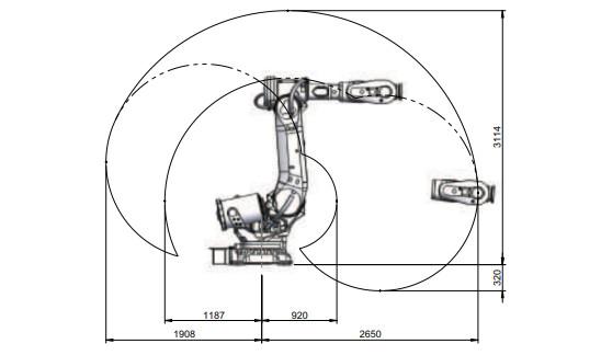 Quality IRB 6700-155 Six Axis Robot Arm for sale