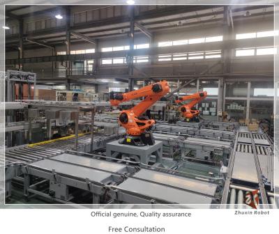 Chine Cellule robot industriel de palettisation pour l' alimentation, la logistique et l' emballage à vendre