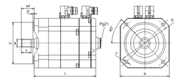 Quality Industrial Kuka Spare Parts OEM Kuka Servo Motor For ME_160_130_3 0_S0 for sale