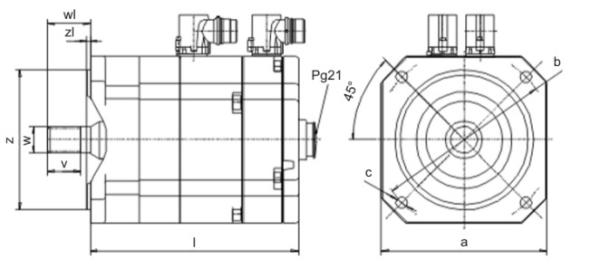 Quality 2.8 KW Kuka Servo Motor for sale