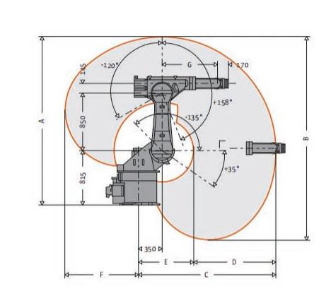 Quality KR60-3 Kuka Robotic Arm Automation IP65 Use For Floor Celling for sale