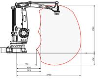 Quality Handling 4 Axes Robot Mechanical Arm Abb IRB 460 Use For Palletizing for sale