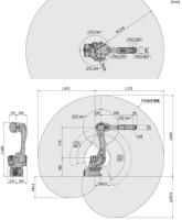 Quality RS020N​ Kawasaki Robot Arm 6 Axes Compact Design In Industry for sale