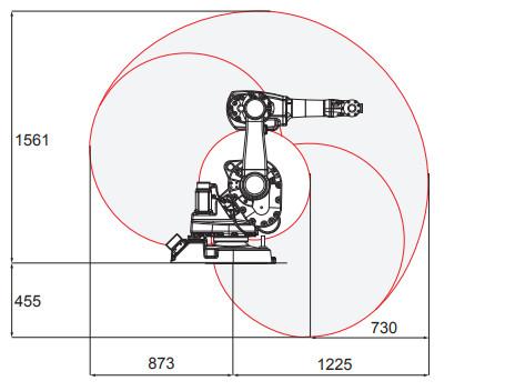 Quality IRB 1600-10/1.2 Abb Robot Arm Cleaning Palletizing Robot Arm for sale