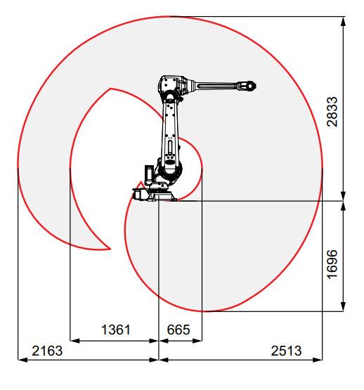 Quality Welding Abb Robot Arm White IRB 4600-20/2.50 Multi Axis Robotic Arm for sale