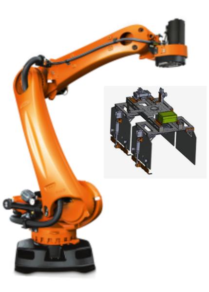 Quality KR 240 R3200 PA Kuka Robot Arm OEM Use For Palletizer With 5 Axes for sale