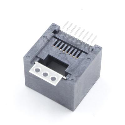 China 8P8C RJ45 Ethernet Jack No LED Tab Up 1.5 A Current Rating RoHS TM52S811SXX31 for sale