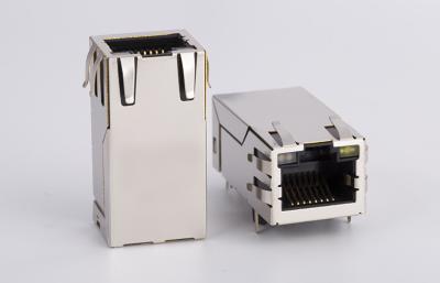 China El tipo del montaje de la INMERSIÓN magnética del conector Rj45 1G de CAT5&6 Poe ayuna Ethernet en venta