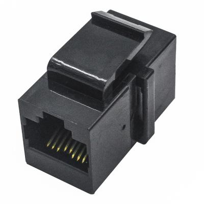 China 8P8C Unshielded RJ45 Cable Coupler Modular Coupler Female To Female for sale