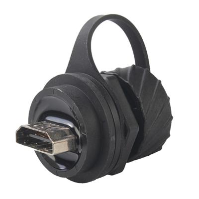 China Female To Female Waterproof HDMI Adapter Coupler Industrial Grade for sale
