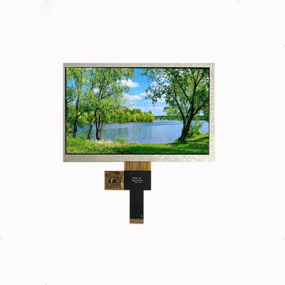 China 1000 liendres TFT LCD de encargo exhiben prenda impermeable antideslumbrante de 7 pulgadas IPS en venta