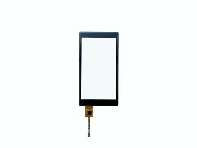China 5inch 800x480 Projected Capacitive Touch Screen Monitor Black Silk Print 6PIN for sale