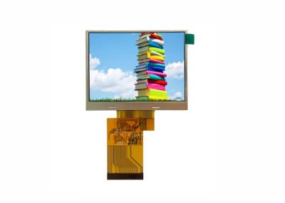 China Pantalla de visualización estándar horizontal de TFT LCD de 3,5 pulgadas RGB SPI antideslumbrante en venta