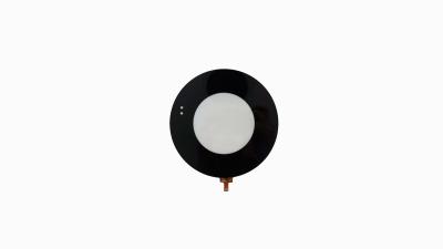 China Round Capacitive Touchscreen Panel , I2C Interface Waterproof PCAP Touch Display for sale