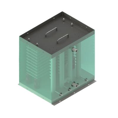 China Gabinete refrigerado por agua 15KW-60KW del resistor del banco de carga tamaño pequeño en venta