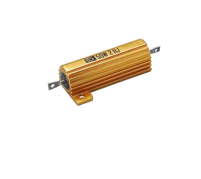 China JDC 75W-500W Aluminum Housed Wirewound Resistors With Heatsink for sale