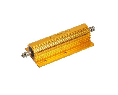 China 100W Aluminium Housed Resistors For Maximum Heat Dissipation Mounting for sale
