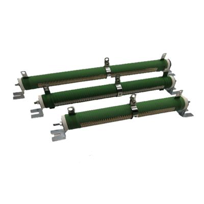 China Adjustable Tubular Power Wirewound Resistors Silicone Coated for sale