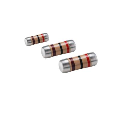 China SMD MELF Resistor , None leaded Carbon Type Resistors 0204 / 0207 / 0309 for sale