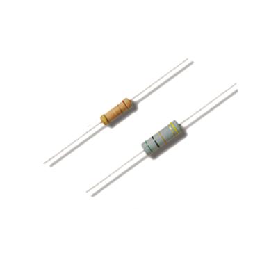 China Resistores de alto voltaje del poder de la película gruesa, resistores 1/8W-5W del esmalte del metal en venta
