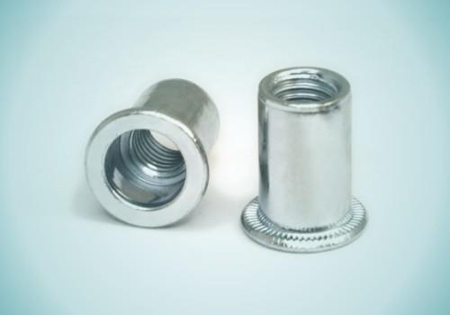 Quality M6 M8 Flat Head Rivet Nuts And Studs Not Ribbed Heavy Duty SUS304 for sale