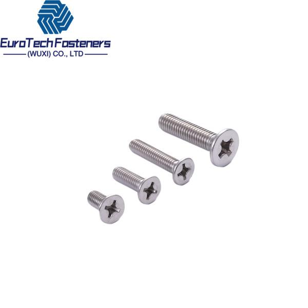 Quality M1.6 M2 5 M3 5 M4 M5 DIN 965 ISO 7046 Cross Recessed Countersunk Flat Head for sale