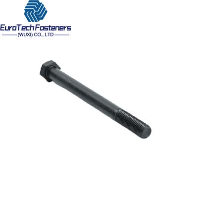 China Black Hex Head Bolt Din 931 Grade 8.8 12.9 M16x50 M22 M24 M30 M33 M36 Stainless Steel for sale