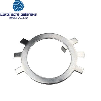 China M8 Bearing Tab Washer With Locking Tab External Tooth 140mm 120mm for sale