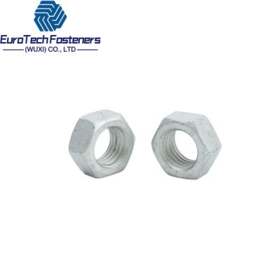 China Dichromate Steel Hex Nut Class 5 ISO 4032 Din 934 M16x1 5 M14x1 5 M3 Hot Dip Galv for sale