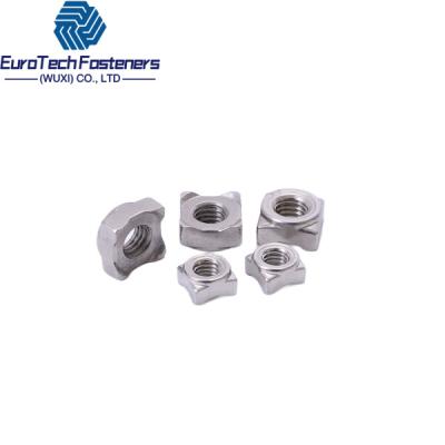 China M12 M20 M5 M8 M6 DIN 928 Square Weld Nuts Class 10 8 6 4 High Tensile Steel 8.8 for sale