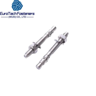 China 12mm 10mm 14mm Expansion Bolt Sleeve Anchor M6 M10 M20 Class 4.8 8.8 10.9 12.9 Dacromet Hdg for sale