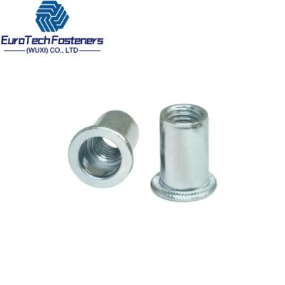 China M6 M8 Flat Head Rivet Nuts And Studs Not Ribbed Heavy Duty SUS304 for sale