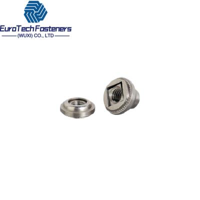 China Floating Clinch Nut Floating Rivet Nut Self Clinching Fasteners Non Locking Round M3 M4 M5 M6 for sale