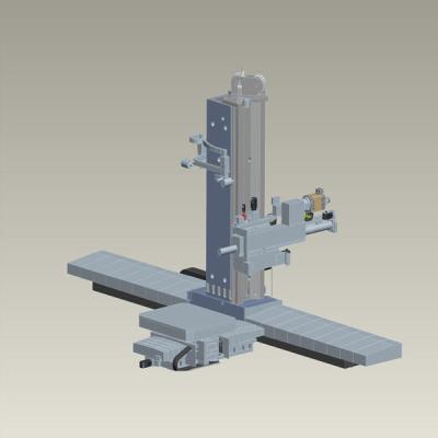 China Máquina de trituração DBM1250/1000/1820 furando, CNC aborrecido horizontal automático do moinho à venda