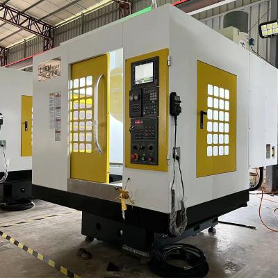 China MIni TV600 CNC Drill Tap Machine 700x420mm Fanuc System Multifunctional Practical for sale