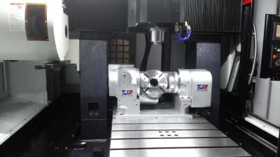 China Pneumatic Brake 5th Axis CNC Machine Rotary Table Tilting Index Turntable en venta