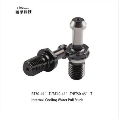 China Bt40 Cnc Milling Machining Parts 45 Degree Pull Stud Coolant For Tool Holder à venda