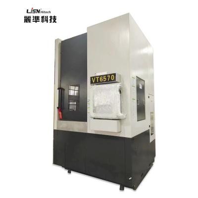 China Heavy Duty vertical lathe machine VTL100 CNC vertical lathe with c axis for sale