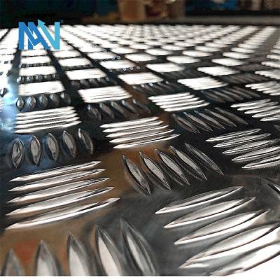 Cina EN ASTM Pannelli in lamiera in rilievo di alluminio Decorativi per la costruzione in vendita