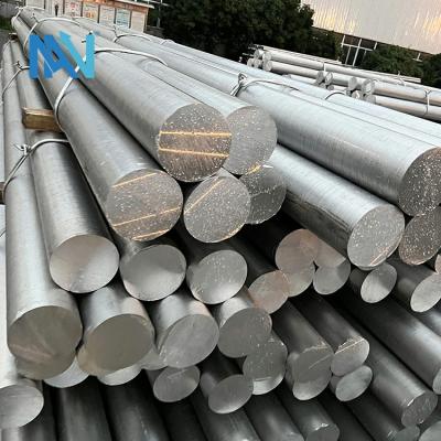 China Smooth Silver 7075 T6 Aluminum Round Bar 8mm  20mm OD ISO14001 for sale